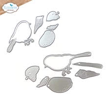 Elizabeth Crafts Die - Spring Blossom Chickadee